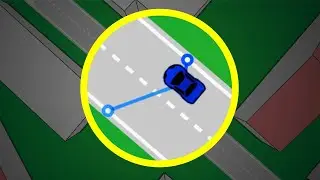 A Virtual World - JavaScript Course: Lesson 9 / 11 [Self-driving Car Integration]
