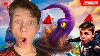 Un KRAKEN  DÉTRUIT la MAP Fortnite !!!!!!!!