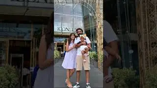 Arjun Ashokan family video #familybonds #cutecuple #babygirl