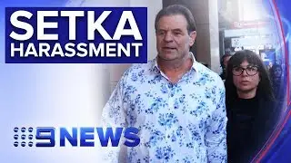 Union boss John Setka given good behaviour bond for harassing wife | Nine News Australia