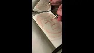 Live Drawing | Adding texture & depth to Spock (silent stream)