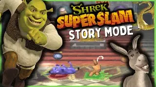 Shrek Superslam Complete Story Mode: No Commentary