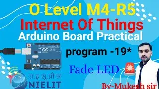 Fade an LED  🚨  in Arduino board || Fade  LED 🚨