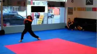 Leo Howard Showing Off His Skills (Matt Mullins, Leo Howard and Side Swipe - Sterling 7 Exhibition)