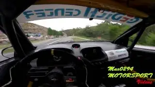 Driver's Eye onboard Gerard De La Casa XI Subida al Sueve 2015 Seat Cordoba WRC