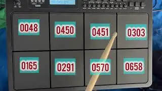 RockStar 20 Pad Pro Advanced || Tones #rockstar20pro || #rockstarpad #rockstar #spd30 #rolandspd30