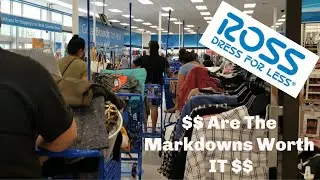 Ross Dress For Less Reopening Markdowns (Is it worth Going???)