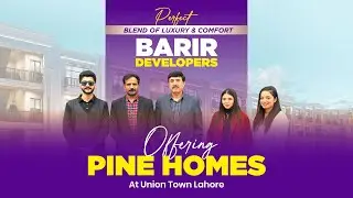 Pine Homes Union Town Lahore | On-Site Tour by Barir Developers | Modern Townhouses