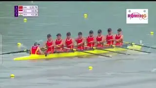 Asian Games 2022 Hangzhou / Men&rsquo;s Eight Final Race # Rowing #rowigaming #rowingboat