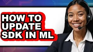 How to Update Sdk in Ml (only Way)