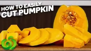 How to Easily Cut Pumpkin | Winter Hacks | Countdown Recipes