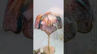 Epoxy Resin Dying Tray Turned into a Beautiful Creative Lamp!