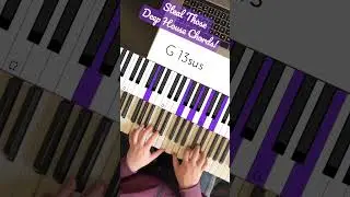 Steal those Deep House Chords 🎹 #deephousechords #musicproduction