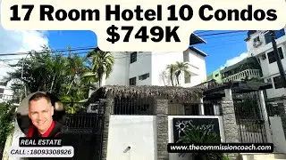 17 Room Hotel | 10 Condo Titles | Hotel Resort District | Now 799K USD