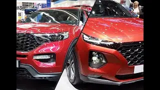 Ford Explorer 2020 vs. Hyundai Santa Fe 2020