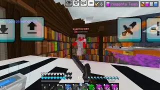 Mastering 4 Finger in Minecraft hive bedwars mobile