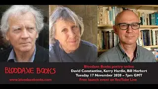 Launch reading by David Constantine, Kerry Hardie and Bill Herbert