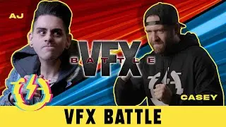 AJ vs CASEY - VFX BATTLE!