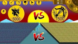 STICK WAR LEGACY | Icon Spearton Vamp Vs Archidon Icon🔥EPIC BATTLE