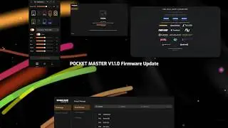 Pocket Master V1.1.0 Firmware Update