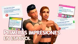 PRIMERAS IMPRESIONES  en Los Sims 4 ✨ Mods Sims 4 en español | Mod review ✨miriamslowly
