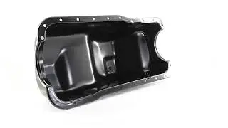 HZ-9791-PBK 1988-96 FORD SMALL BLOCK 351W WINDSOR STOCK CAPACITY TRUCK OIL PAN - BLACK