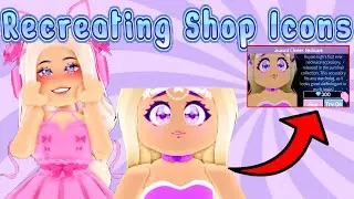 Recreating Shop Icons In Royale High Roblox Outfit Challenge