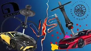 Alpha Hookah Model X Reverse VS  Gramm Ring. HookahNews