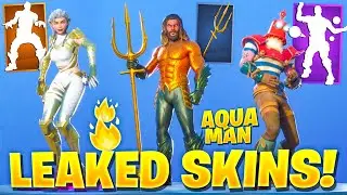 *NEW* All Leaked Season 3 Skins & Emotes! *AQUAMAN*