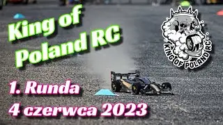 Pierwsza runda King of Poland RC - 4 czerwca 2023 - wyścigi modeli zdalnie sterowanych na 1/40 mili