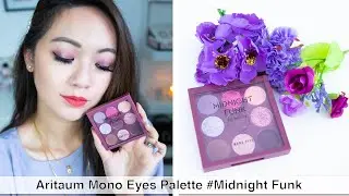 Aritaum Mono Eyes Palette #Midnight Funk |Full Swatches, Review, Comparisons + Look