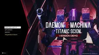 DAEMON X MACHINA: TITANIC SCION | PS5 PRO | PROBANDO Y COMENTANDO LA DEMO