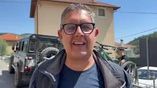 Bike tour del presidente Giovanni Toti sul Colle del Melogno
