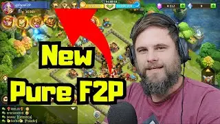 My Brand New Pure Free 2 Play Account | Castle Clash