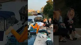 Cat Leap Prank: Funny Reactions😂🫣 #kiryakolesnikov #prank #funny #parkour #stunts #comedy