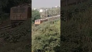 14332 Kalka-Delhi Express  skipping Pabli Khas in a silent way. #train #indianrailways #highspeed