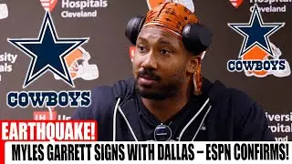 🚨 EARTHQUAKE: Myles Garrett Signs With Dallas Cowboys &mdash; ESPN Confirms Shock Move