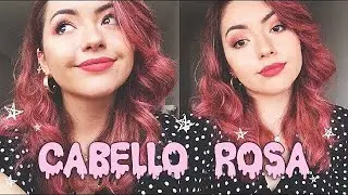 COMO PINTÉ MI CABELLO ROSA EN CASA 🌸 || @ekaty