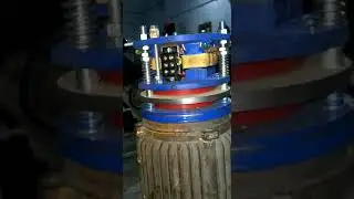 3  Hp Flanch Mounted Brake Motor Rpm 960 , Electro Mahnetic brake