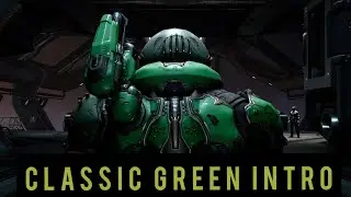 DOOM Eternal | Ancient Gods Intro Cutscene With Classic Green Skin 🎥