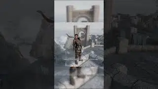 Херика (ChatGPT AI Skyrim Companion) совершает прыжок веры