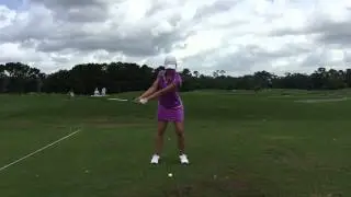 Amanda Vaughn Golf Swing 5-25-15