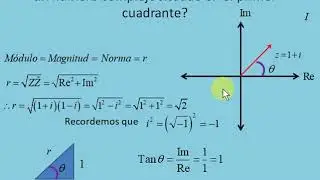 Ángulos en números complejos