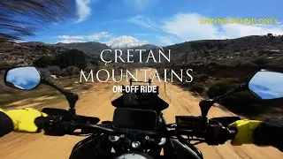 Με το CF στα βουνά της Κρήτης | CFMOTO 450MT | Pure Sound