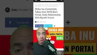 BREAKING SHIBA INU NEWS! (SHIB burn portal rewards) #shorts