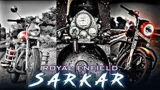 SARKAR FT CLASSIC 350 EDIT🔥I Bullet WhatsApp Status I Classic 350 Status! Sarkar Song Status|