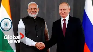 Putin visits India after shooting down latest peace plan with Ukraine