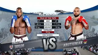 SENSHI 27 | F-3 Artur Arutiunian (ARM) won against Tristan Taylor (ENG) by KO in the 3rd round