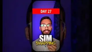 Day 27 | SIM Swapping😳💀😭?? be safe🙏 #cybersecurity #simswapping