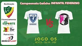 CAMPEONATO GA&Uacute;CHO INFANTIL FEMININO - LHH x HSFM